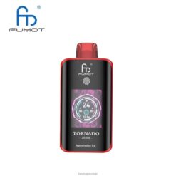 FUMOT Vape D22ZR12 vattenmelon is | Fumot Tornado 25000 engångsvape