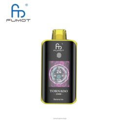 FUMOT Vape Sverige D22ZR1 bananis | Fumot Tornado 25000 engångsvape