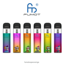 Fumot Dazzle Lite tpd-kompatibelt tomt vape-kit (1 st) 0HF6BV551 - grön-lila FUMOT Sverige