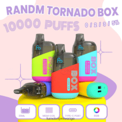 Fumot Tornado 10000 engångs vape pod box - 20ml (1 st) 0HF6BV355 - exklusiv FUMOT Pris