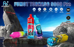 Fumot Tornado 1 st 9000 pro 18ml engångsvape 0HF6BV216 - exklusiv FUMOT Vape Sverige