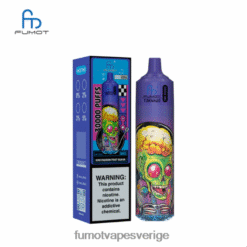 Fumot Tornado 30k musik 0HF6BV565 - kiwi passionsfrukt guava FUMOT Vape