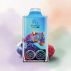 Fumot Leopard 40K Puffs Blåbär Hallon 5% Nikotin 700mAh Dual Mesh