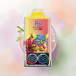 Fumot Leopard 40K Puffs Jordgubb Glass 5% Nikotin 700mAh Dual Mesh