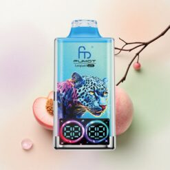 Fumot Leopard 40K Puffs Persika Bär 5% Nikotin 700mAh Dual Mesh