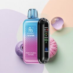 Fumot Tornado 20000 Puffs Blåbär Hallon Hårdgodis med Dual Mesh Coil och 850mAh