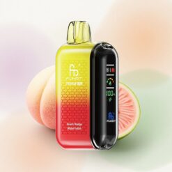 Fumot Tornado 20000 Puffs Persika Mango Vattenmelon Dual Mesh Coil 850mAh