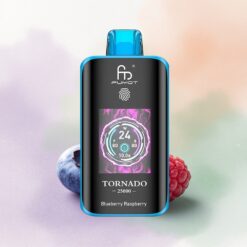 Fumot Tornado 25000 Puffs Blåbär Hallon HD Skärm 700mAh