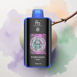 Fumot Tornado 25000 Puffs Svart Is 700mAh 20ml 0/2%/3%/5% Nikotin