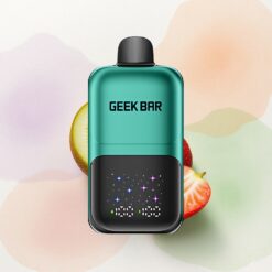 GEEK BAR 2GO 20ml 50000 Puffs Jordgubbe & Kiwi Interaktiv Stor Skärm 5% Nikotin 20ml mAh