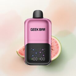 GEEK BAR 2GO 20ml 50000 Puffs Persika & Vattenmelon Laddningsbar med 5% Nikotin och 20mL Tank