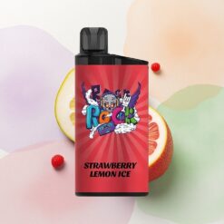 IGET Bar 3500 Puffs Jordgubb Citron Is 1400 mAh Mesh Coil