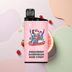 IGET Bar 3500 Puffs Jordgubb Vattenmelon Hårt Godis 1400 mAh Mesh Coil
