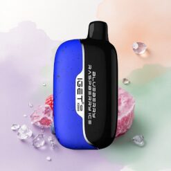 IGET Moon K5000 Puffs Blåbär Hallon Is PC Mesh Coil 1.35 Ohm