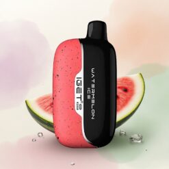 IGET Moon K5000 Puffs Vattenmelon Is 5000 Puffs PC Mesh Coil 1.35 Ohm
