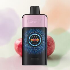 IGET ONE 12000 Puffs Körsbär Granat 2700 mAh Dual Mesh Coil