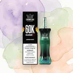 AL FAKHER CROWN BAR CLOUD-X 60K Puffar – Mini Hookah 50ml Dubbla Lägen
