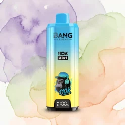 Bang Legend 3 i 1 110K Puffar Laddningsbar Engångsvape Smart Display Mesh Coil