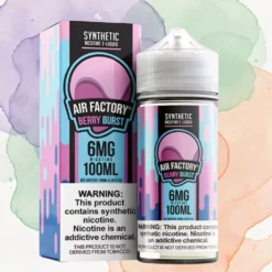 Air Factory Bärexplosion E-vätska 100 ml Blandade bär 70/30 VG/PG