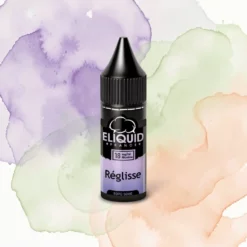 ELIQUID FRANCE Lakrits E-vätska 10ml Äkta Lakritssmak